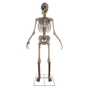 8-Ft Motion-Activated Tall Talking Skeleton Decor