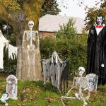 36" Movable Halloween Skeleton Decoration for Parties