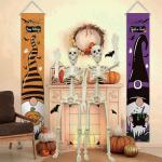 2-Pack 36" Realistic Skeleton Halloween Decorations