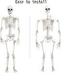36" Movable Halloween Skeleton Decoration for Parties
