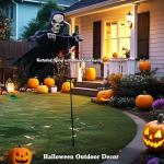 7.8Ft Flying Skull Reaper Halloween Yard Decoration