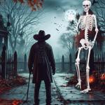 Giant 7.9ft Posable Life Size Skeleton Decoration