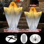 Life-Size Scary Animated Ghost Decoration with Sound