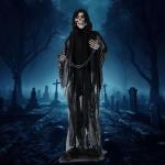 Life-Size Scary Grim Reaper Halloween Animatronic