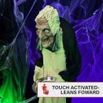 Life-Size Scary Zombie Maid Animatronic Decoration