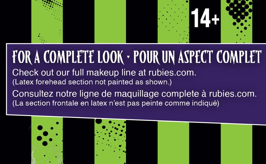 Beetlejuice Wig - White and Grey, One Size