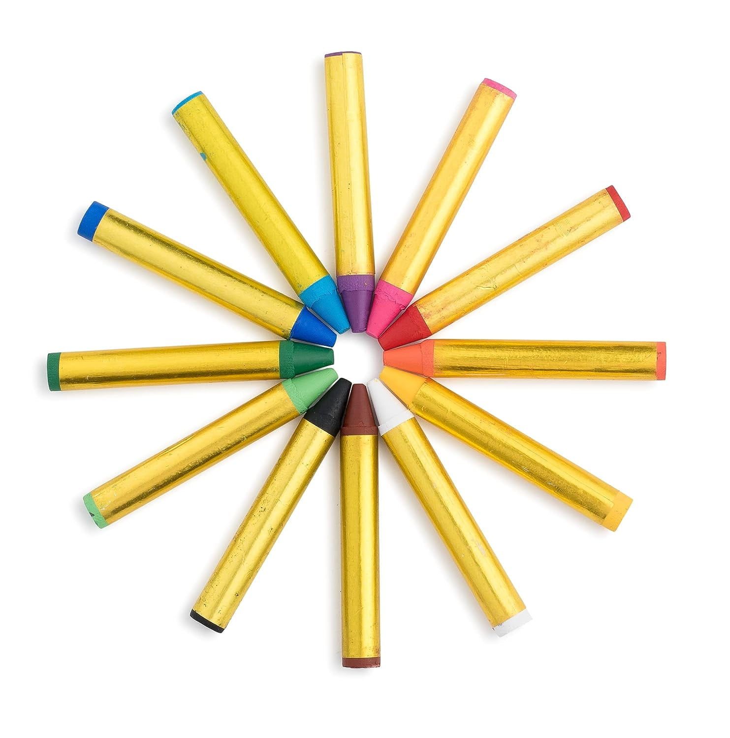 12-Piece Halloween Face Paint Kit for All Ages