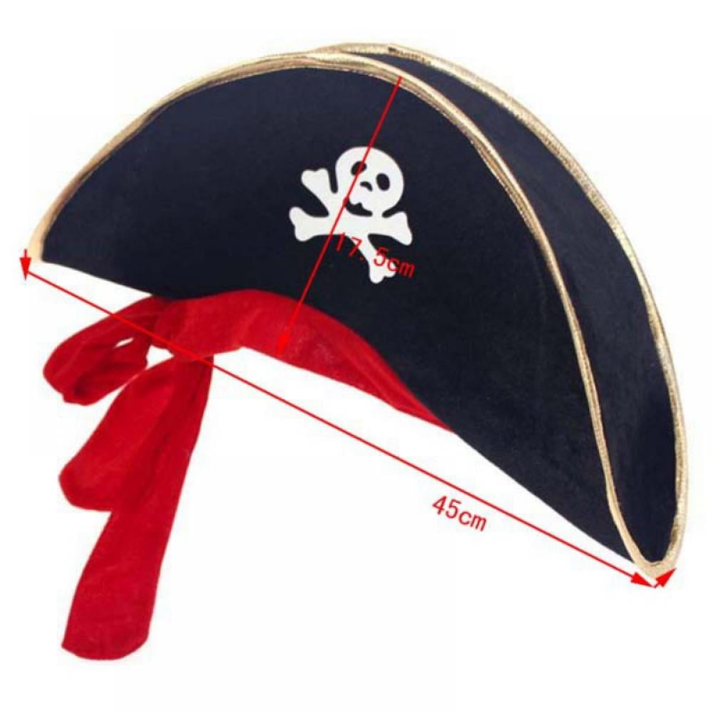 Pirate Captain Hat Halloween Cosplay Prop