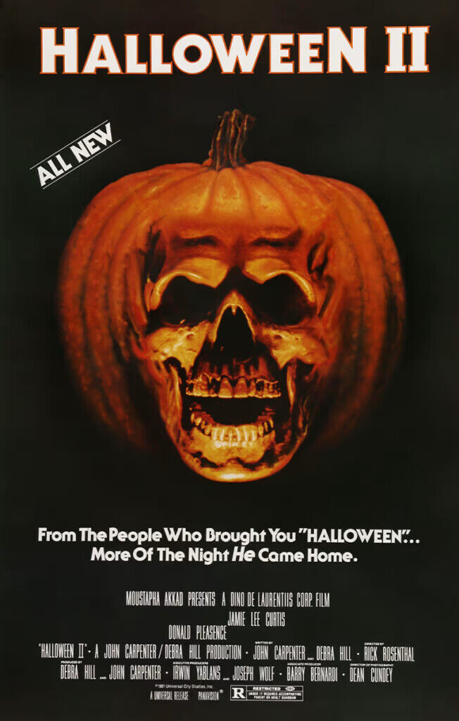 Halloween II Movie Posters - Wall Art