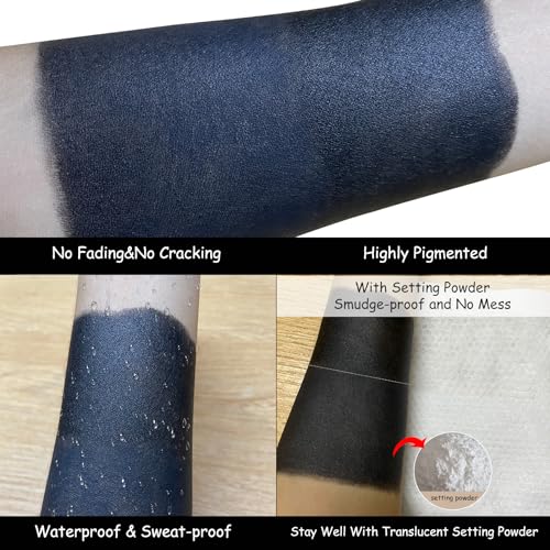 MEICOLY Pro Clown Makeup Kit for Halloween