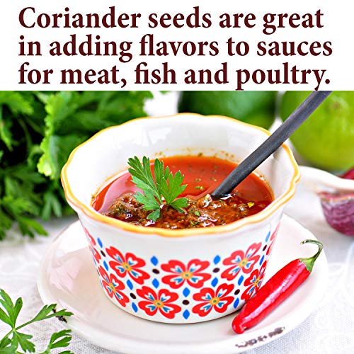 Gourmet Coriander Seeds - 5 oz by The Spice Way