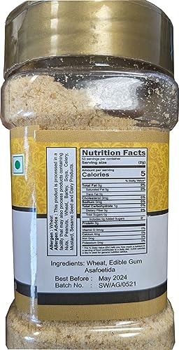 All-Natural Asafoetida (Hing) Ground Powder 3.75 oz