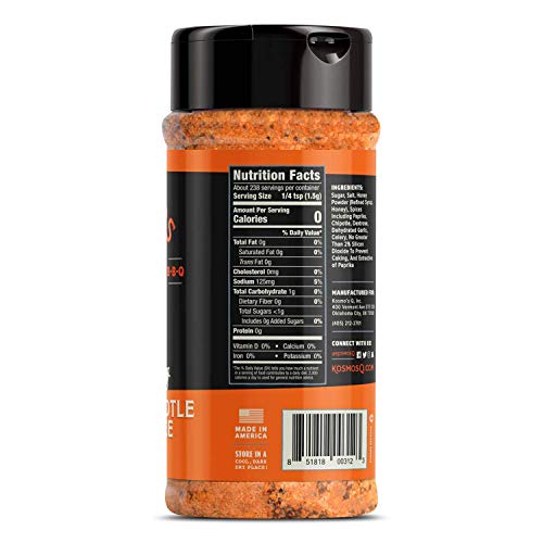 Killer Bee Honey Chipotle BBQ Rub - 12 oz