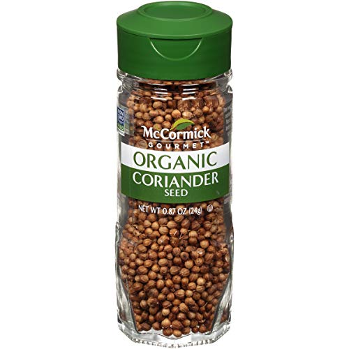 Organic Coriander Seed by McCormick Gourmet, 0.87 Oz