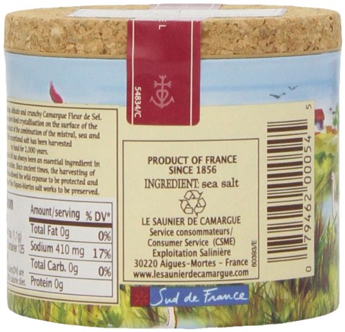 Le Saunier De Camargue Fleur De Sel 4.4 Oz