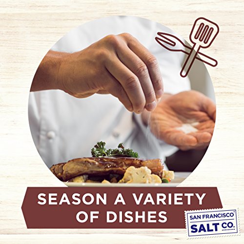 Hickory Smoked Sea Salt – 2 lb Fine Grain