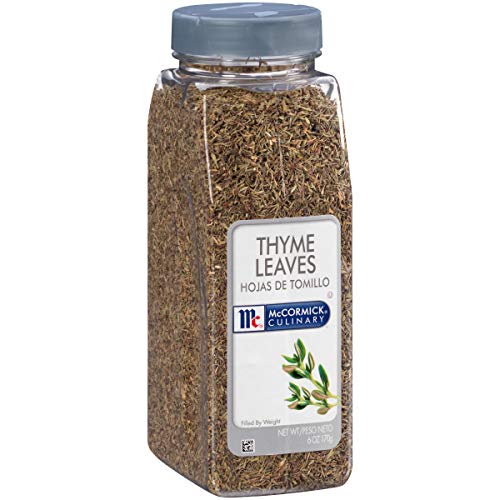 Gourmet Dried Thyme Leaves, 6 oz Container