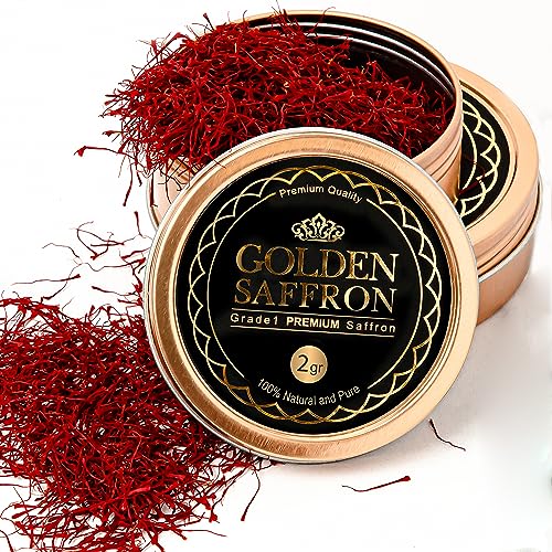 Premium Grade A+ Pure Golden Saffron Threads