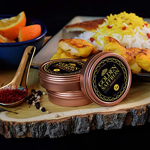 Premium Grade A+ Pure Golden Saffron Threads