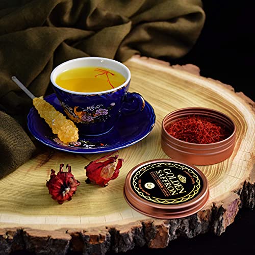Premium Grade A+ Pure Golden Saffron Threads
