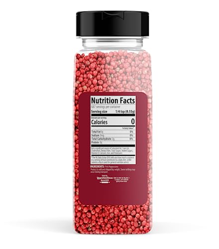 Whole Pink Peppercorns - 4 Cups of Flavorful Spice