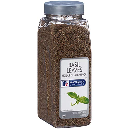 McCormick Culinary Dried Basil Leaves, 5 oz