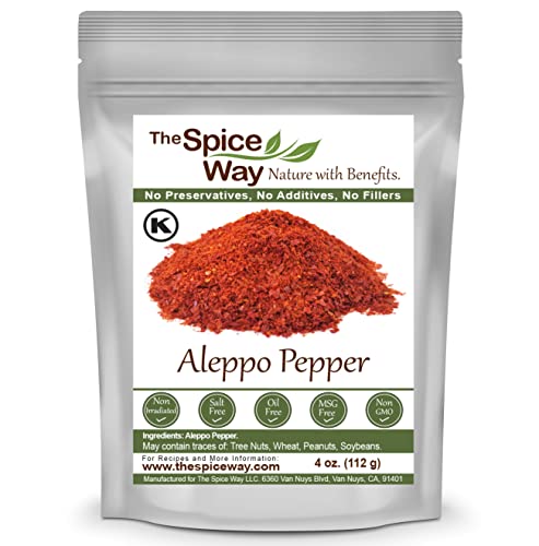 The Spice Way Aleppo Pepper Flakes - 4 oz