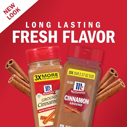 Premium Ground Cinnamon by McCormick, 7.12 oz