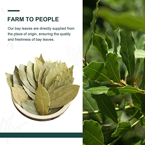Soeos Whole Bay Leaves, Non-GMO, 2 oz