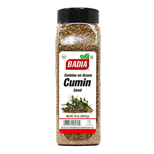 Whole Cumin Seeds by Badia, 16 Ounce