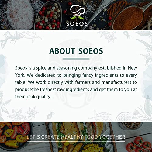 Soeos Whole Bay Leaves, Non-GMO, 2 oz