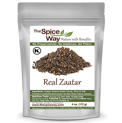 Authentic Zaatar Spice Blend with Hyssop - 4 oz