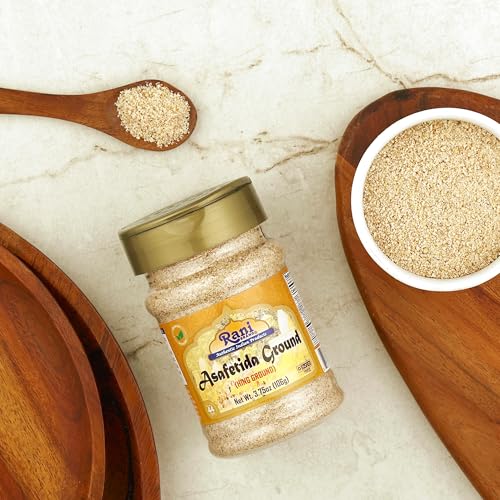 Rani Organic Ground Asafoetida - 3.75oz Jar