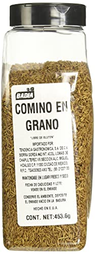 Whole Cumin Seeds by Badia, 16 Ounce