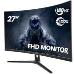 CRUA 27" FHD 144Hz Curved Gaming Monitor