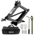 IMAYCC 2-Ton Car Jack and Tire Repair Kit