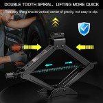 IMAYCC 2-Ton Car Jack and Tire Repair Kit