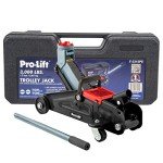 Pro-Lift Grey Hydraulic Trolley Jack with Case