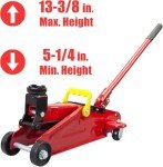 Big Red 2 Ton Hydraulic Floor Jack with Case