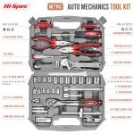 67-Piece Auto Mechanic Tool Set for Cars & Bikes