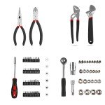 TLGREEN 95-Piece Portable Mechanic Tool Set