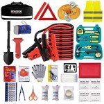 Roadside Emergency Tool Kit with Jumper Cables