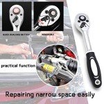 46PCS Metric Socket Set with Ratchet Wrench