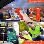 Roadside Emergency Tool Kit with Jumper Cables
