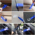 22-Piece Portable Car Tool Set with Pin Puller