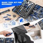 259-Piece Portable Tool Kit for Home and Auto