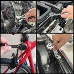 46PCS Metric Socket Set with Ratchet Wrench