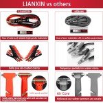 LIANXIN 142-Piece Emergency Roadside Assistance Kit