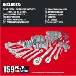 159-Piece Mechanics Tool Set by CRAFTSMAN