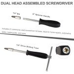 46PCS Socket and Ratchet Wrench Kit for Cars